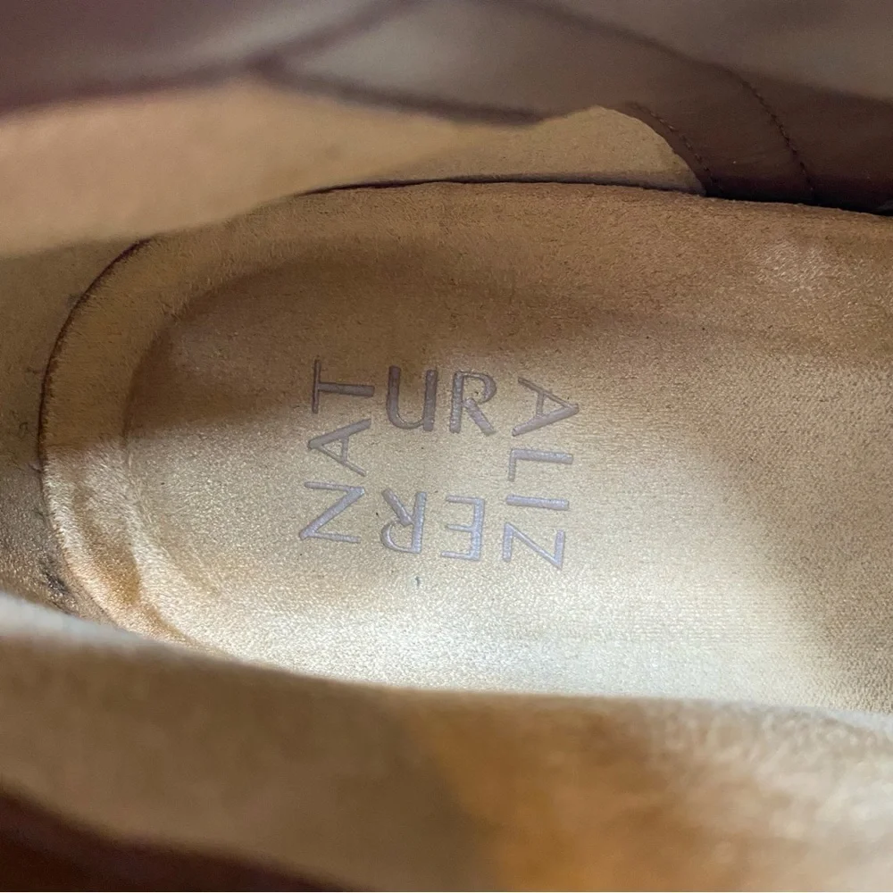 Naturalizer Blair Brown Leather Bootie 7M